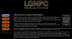 Desktop Screenshot of lgnpc.org